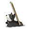 Mobilholder for bord - hund - svart