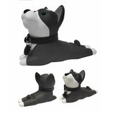 Mobilholder for bord - hund - svart