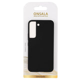 Samsung Galaxy S22 Onsala Collection Liquid Silikone Bagside Cover - Black