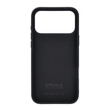 Onsala iPhone 17 Pro Max Silikone Bagside Cover - Black