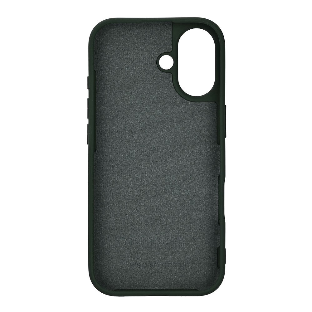 Onsala iPhone 17 Silikone Bagside Cover - Olive Green