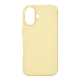 Onsala iPhone 17 Silikone Bagside Cover - Lemon