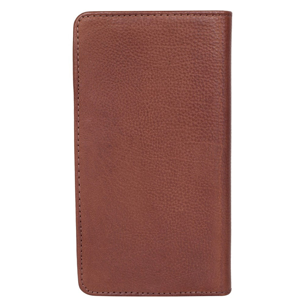 Buffalo Wallet Universal Etui m. Kortholder - Ægte Læder - (Maks. Mobil: 150 x 65mm) - Brun