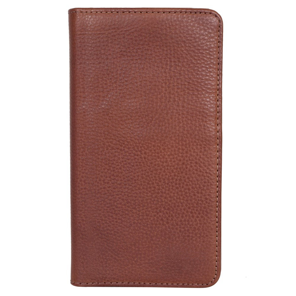 Buffalo Wallet Universal Etui m. Kortholder - Ægte Læder - (Maks. Mobil: 150 x 65mm) - Brun