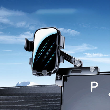 Justerbar Mobilholder til Tesla Model 3 / Model Y (2020-22) Skærm - Sort