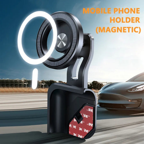 Tesla Model 3 / Model Y Magnetisk Mobilholder for Touch Screen - Svart