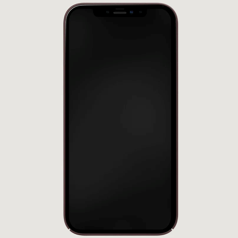 Nudient Thin Case V3 iPhone 13 Pro Bakdeksel - Sangria Rød