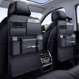 Bil Bagsæde Organizer i Læder - Sort