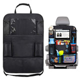 Bilbakseteorganisator m. Nettbrettholder - Svart