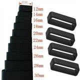 Universal Remholder til Smartwatch (18mm) - Sort