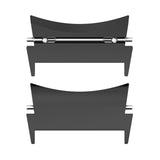 Adapter til Samsung Galaxy Watch 6 (44 / 40mm) / 5 (44 / 40mm) / 5 Pro (45mm) Rem - Sort