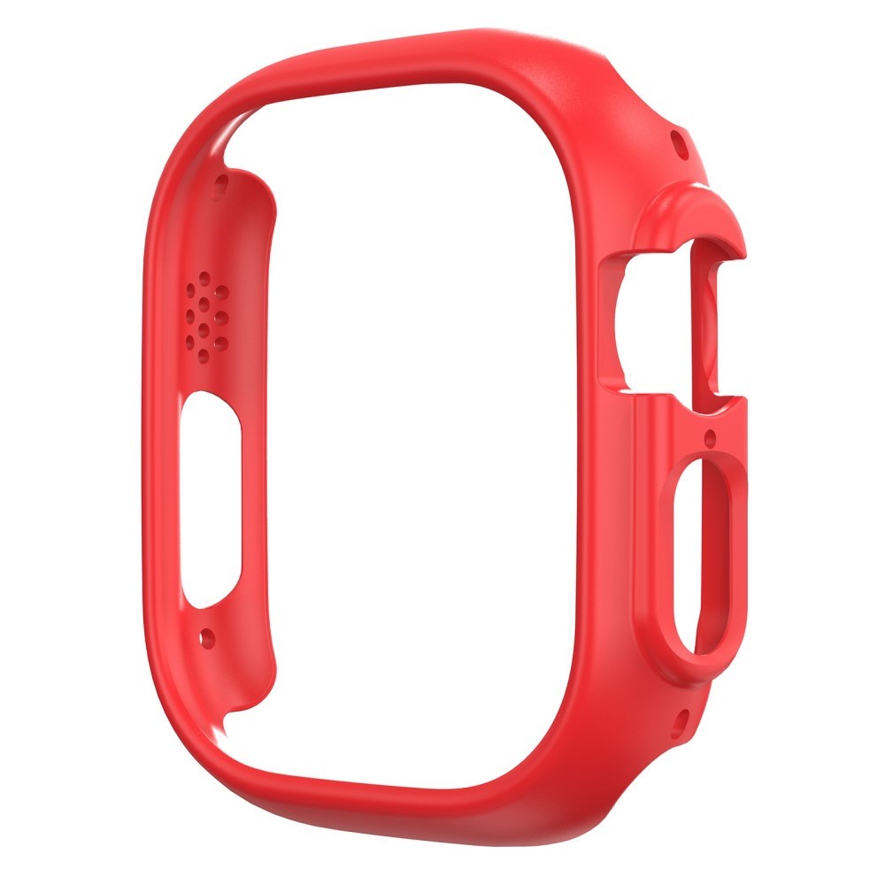 Apple Watch 9/8/7 (45 mm) etui i hardplast - rød