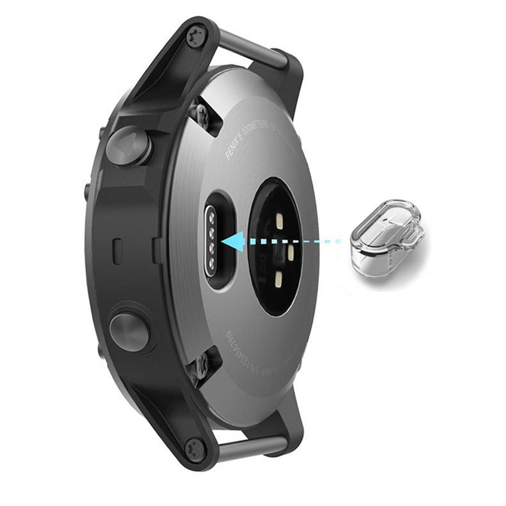 Støvbeskyttelsesprop til Garmin Forerunner 955 / 255 / 255S - Sort