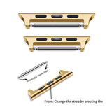 Apple Watch (42/44/SE/45/46/49mm) Adapter til Urrem - 22mm - Rose Gold