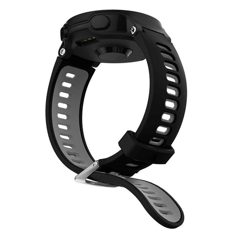 Universal Garmin Forerunner interlaced stropp svart / grå