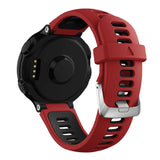 Universal Garmin Forerunner interlaced stropp rød / svart