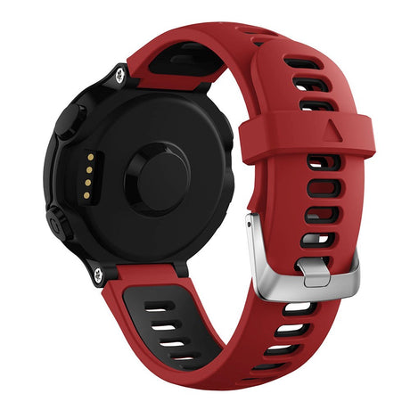 Universal Garmin Forerunner interlaced stropp rød / svart