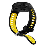 Universal Garmin Forerunner interlaced stropp svart / gul