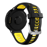 Universal Garmin Forerunner interlaced stropp svart / gul