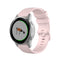 Smartwatch silikonrem (18mm) riflet - rosa