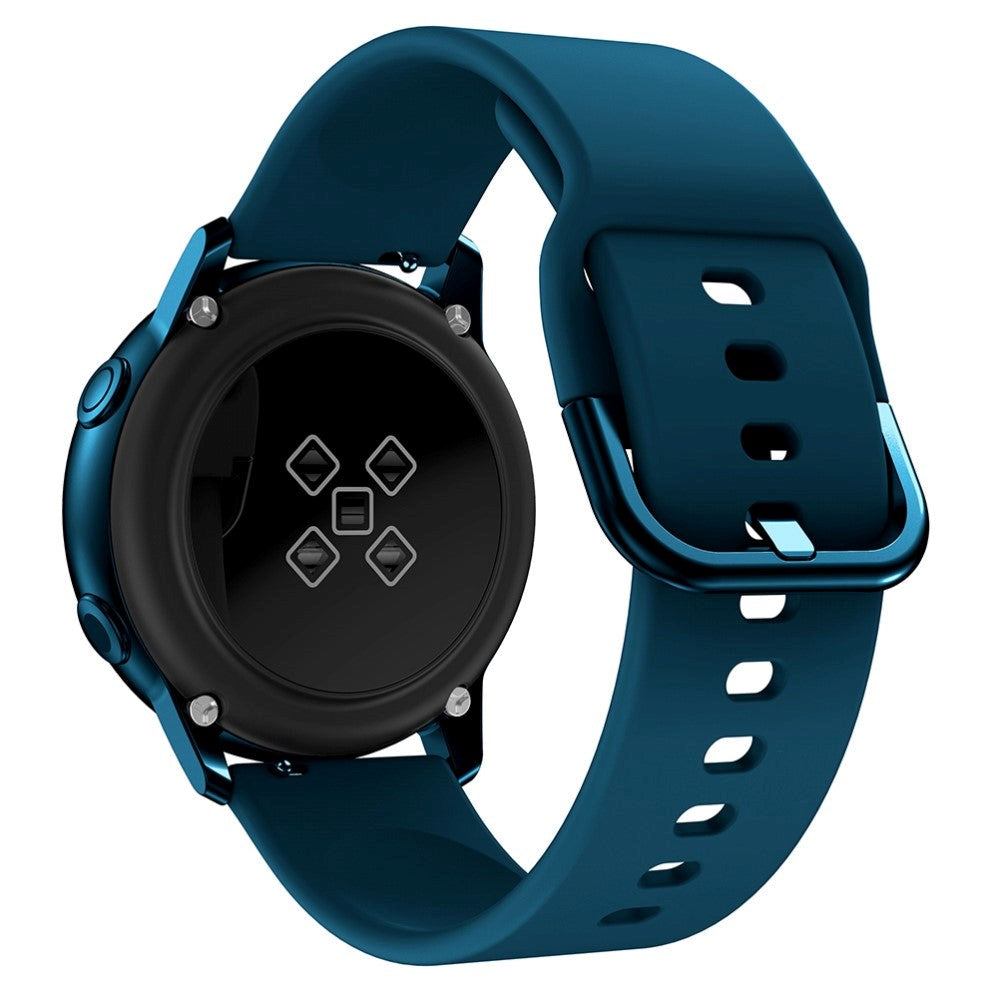 Smartwatch silikonrem (20mm) - Blå