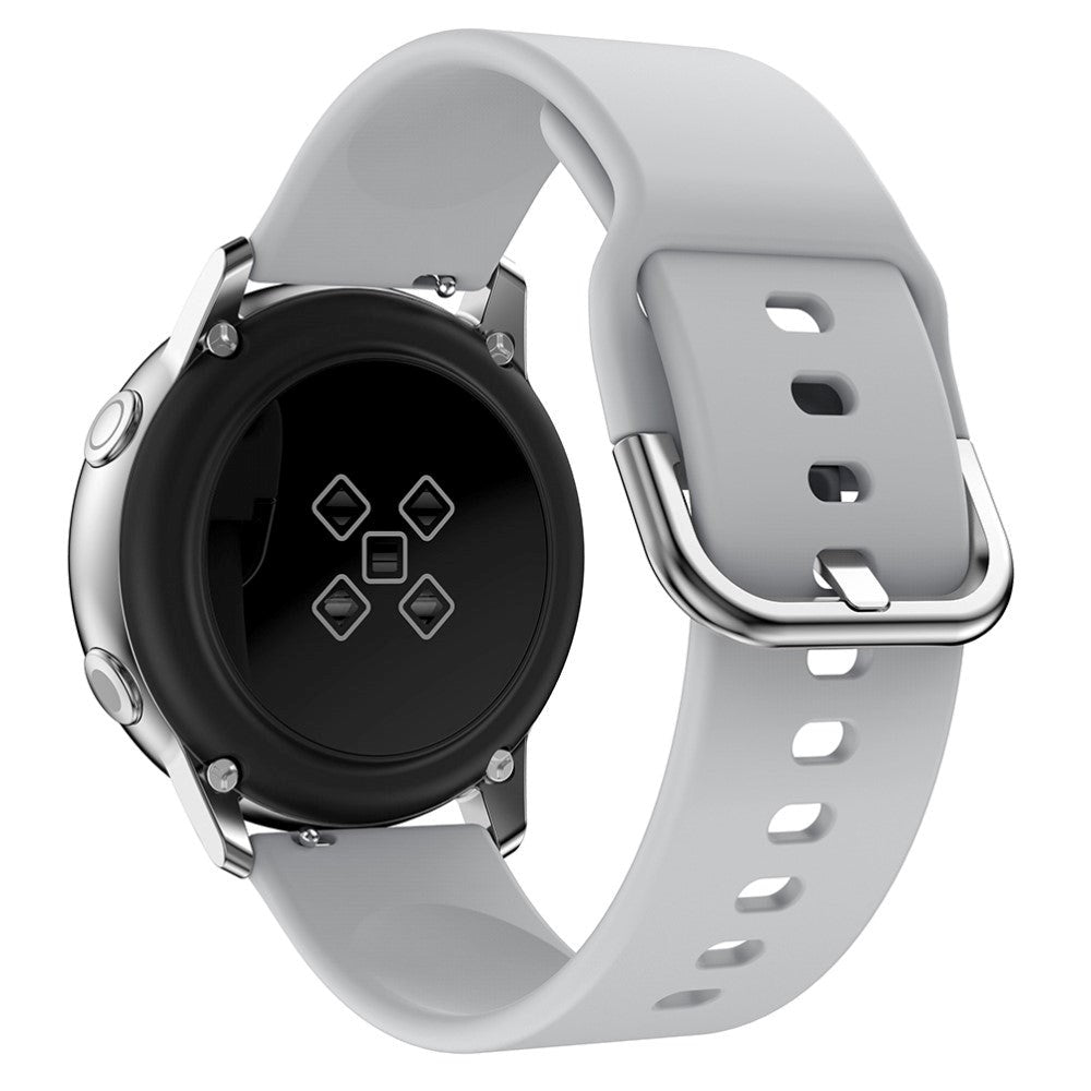 Smartwatch silikonrem (20mm) - Grå