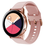 Smartwatch silikonrem (20mm) - Rosa