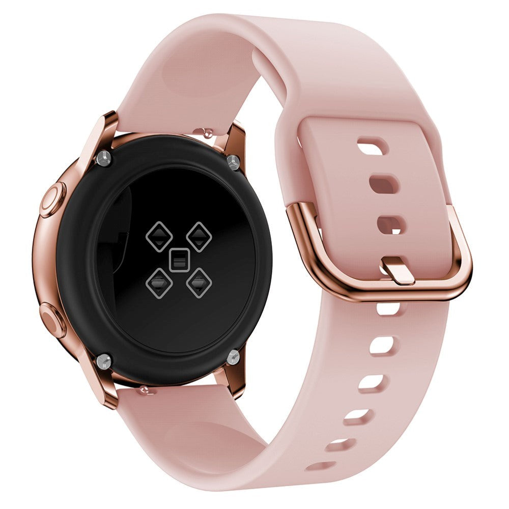 Smartwatch silikonrem (20mm) - Rosa