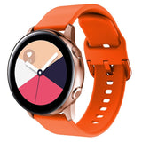 Smartwatch silikonrem (20mm) - oransje