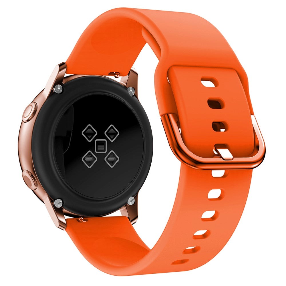 Smartwatch silikonrem (20mm) - oransje