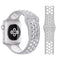 Apple Watch Tofarget Silikon Smartwatch-rem (38/40/SE/41/42 mm) - Grå / Hvit