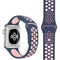 Apple Watch Tofarget Silikon Smartwatch-rem (38/40/SE/41/42 mm) - Mørkeblå / Rosa