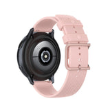 Smartwatch silikonrem (20 mm) prikket - rosa / rosa gull