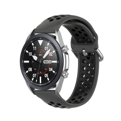 Universal Smartwatch Tofarget silikonrem (20 mm) - Svart
