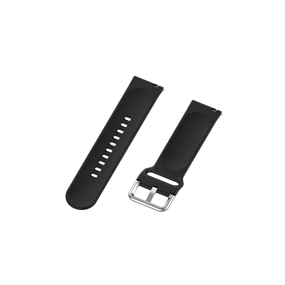 Smartwatch Silikonstropp (22mm) - Spenne - Svart