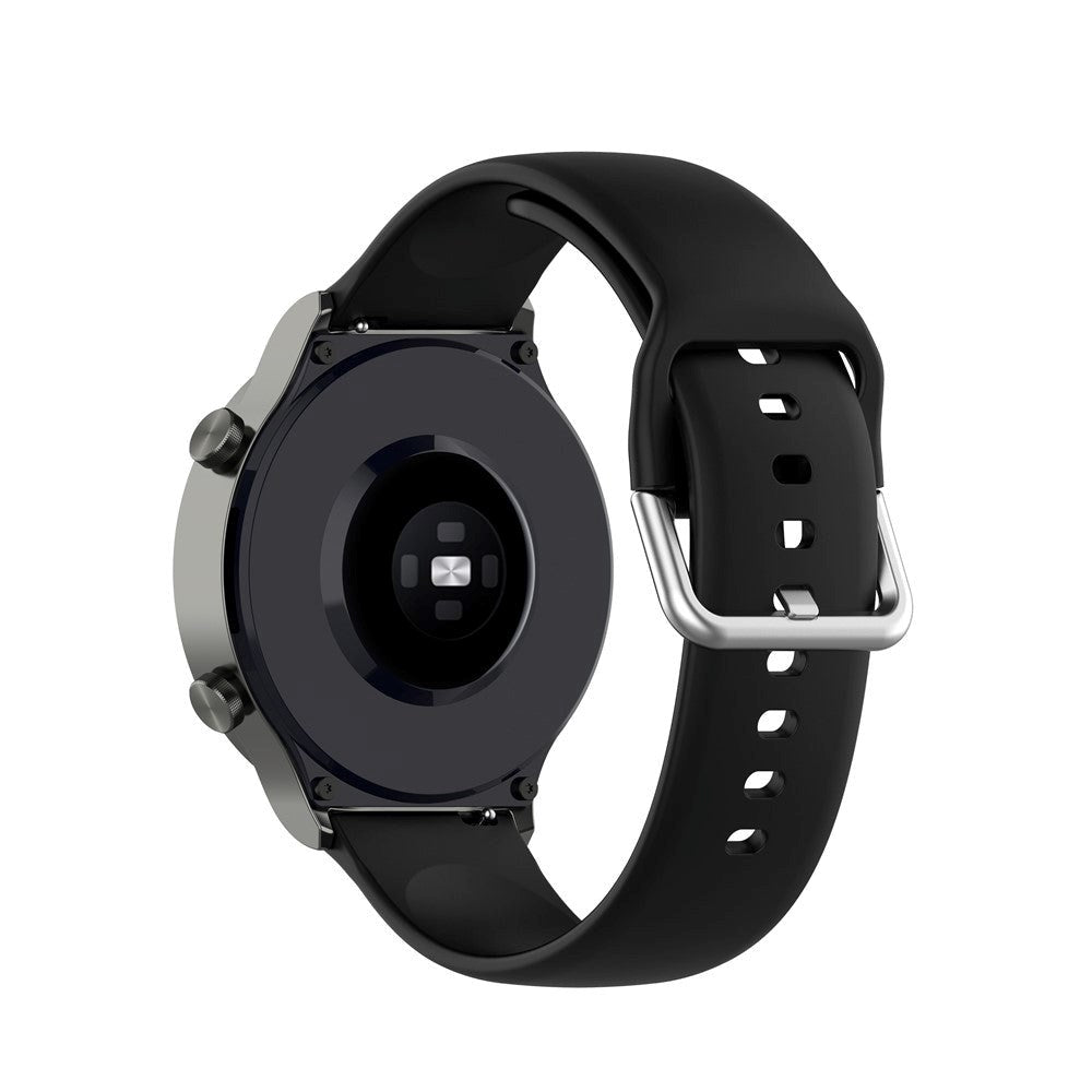 Smartwatch Silikonstropp (22mm) - Spenne - Svart