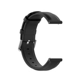 Universal Smartwatch lærreim (22 mm) - Matt svart