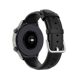 Universal Smartwatch lærreim (22 mm) - Matt svart