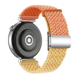 EIDERWOOD Universal 18mm Woven Smartwatch Rem - Orange / Gul