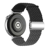 EIDERWOOD Universal 18mm Woven Smartwatch Rem - Sort / Grå