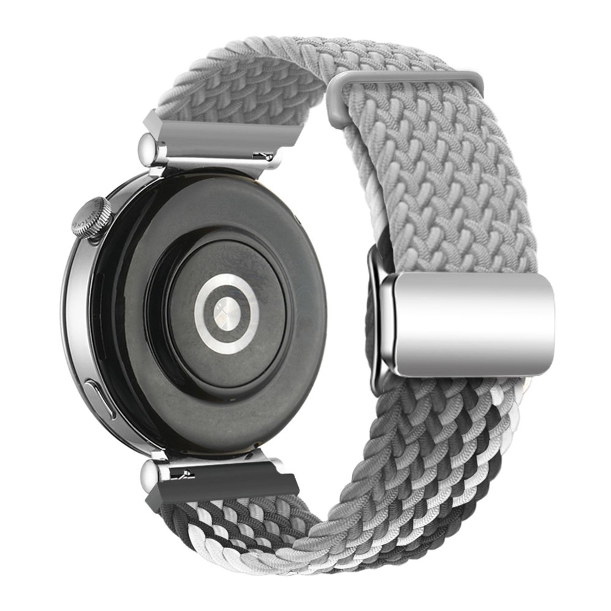 EIDERWOOD Universal 18mm Woven Smartwatch Rem - Grå