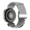 EIDERWOOD Universal 18mm Woven Smartwatch Rem - Grå