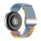 EIDERWOOD Universal 18mm Woven Smartwatch Rem - Blå / Multi
