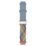 EIDERWOOD Universal 18mm Woven Smartwatch Rem - Blå / Multi