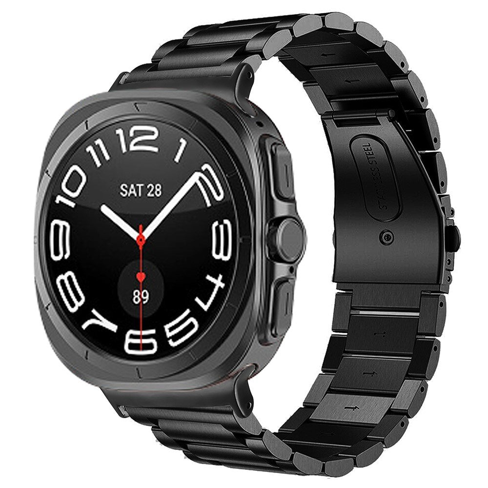 EIDERWOOD Samsung Galaxy Watch Ultra (47 mm) Smartklokkerem i rustfritt stål - Svart