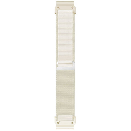 EIDERWOOD Universal Garmin Rem 22mm QuickFit - Nylon - Hvid