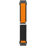 Universal Garmin Rem 26mm - Nylon - Sort / Orange