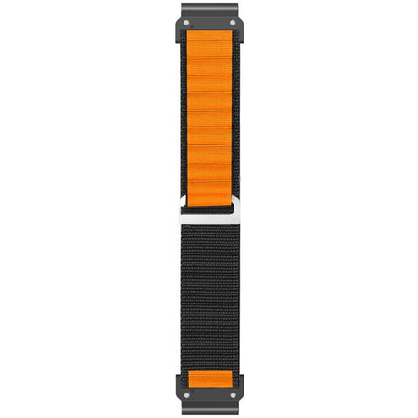 EIDERWOOD Universal Garmin Rem 26mm Quick Release - Nylon - Sort / Orange