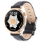 EIDERWOOD Garmin Lily 2 Active / Lily 2 Ægte Læder Urrem - Sort