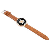 EIDERWOOD Garmin Lily 2 Active / Lily 2 Ægte Læder Urrem - Brun